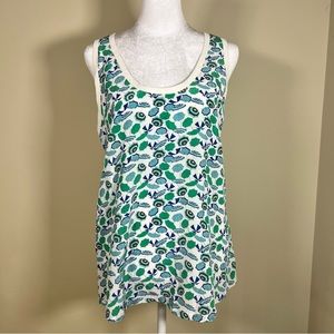 NWOT Joie Silk Umbrella Tank Top Sleeveless Blouse - Size Small